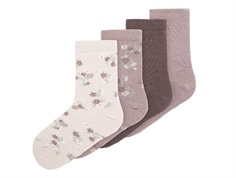 Name It sparrow mix socks wool/cotton (4-pack)